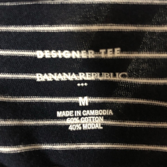 Banana Republic Designer Tee Women’s Size M - Picture 4 of 5